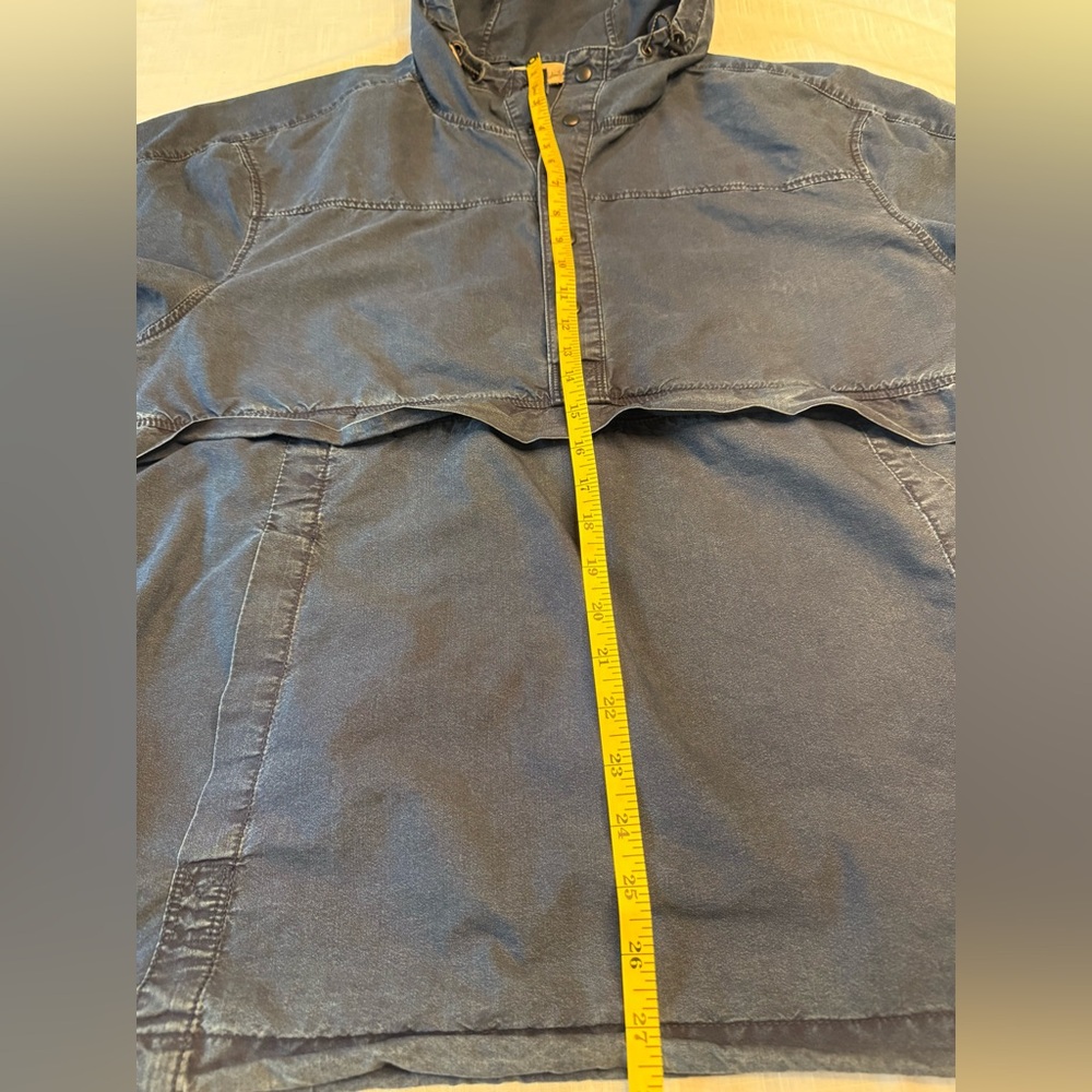 Madewell Navy Pullover Jacket size Medium - image 15